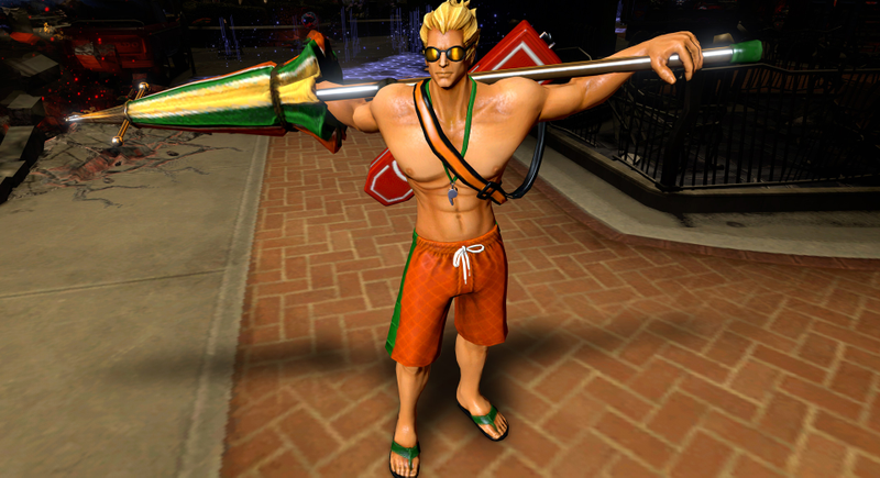 Illustration for article titled Play Infinite Crisis As Lifeguard Aquaman And Party Catwoman